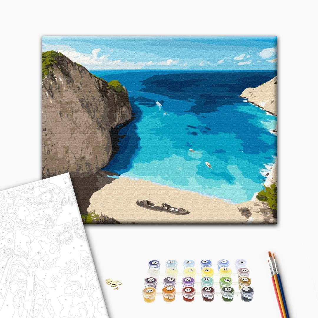 Painting by numbers Blue Lagoon (BS52632)