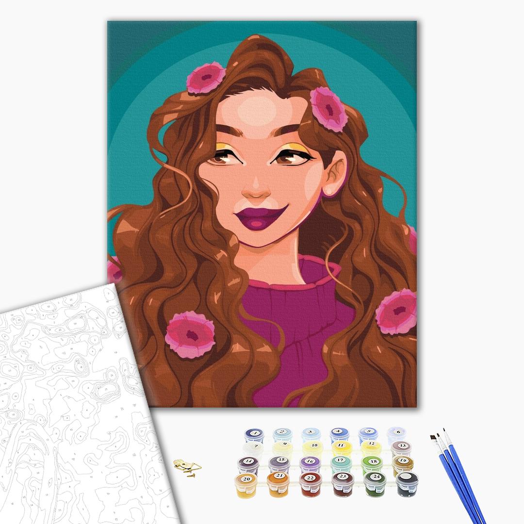 Painting by numbers Rebellious princess (BS52472)