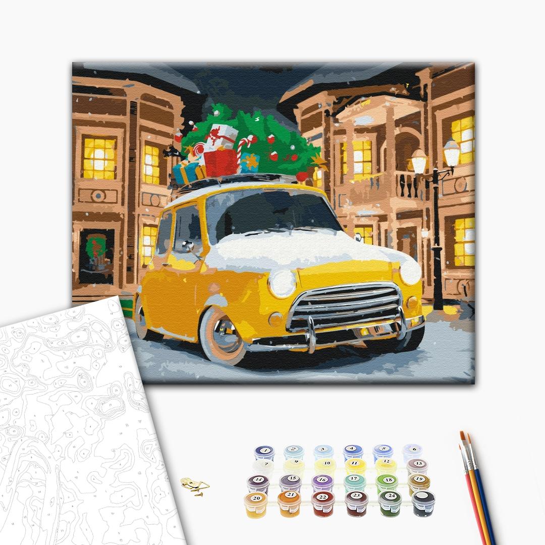 Painting by numbers Holiday delivery (BS52733)