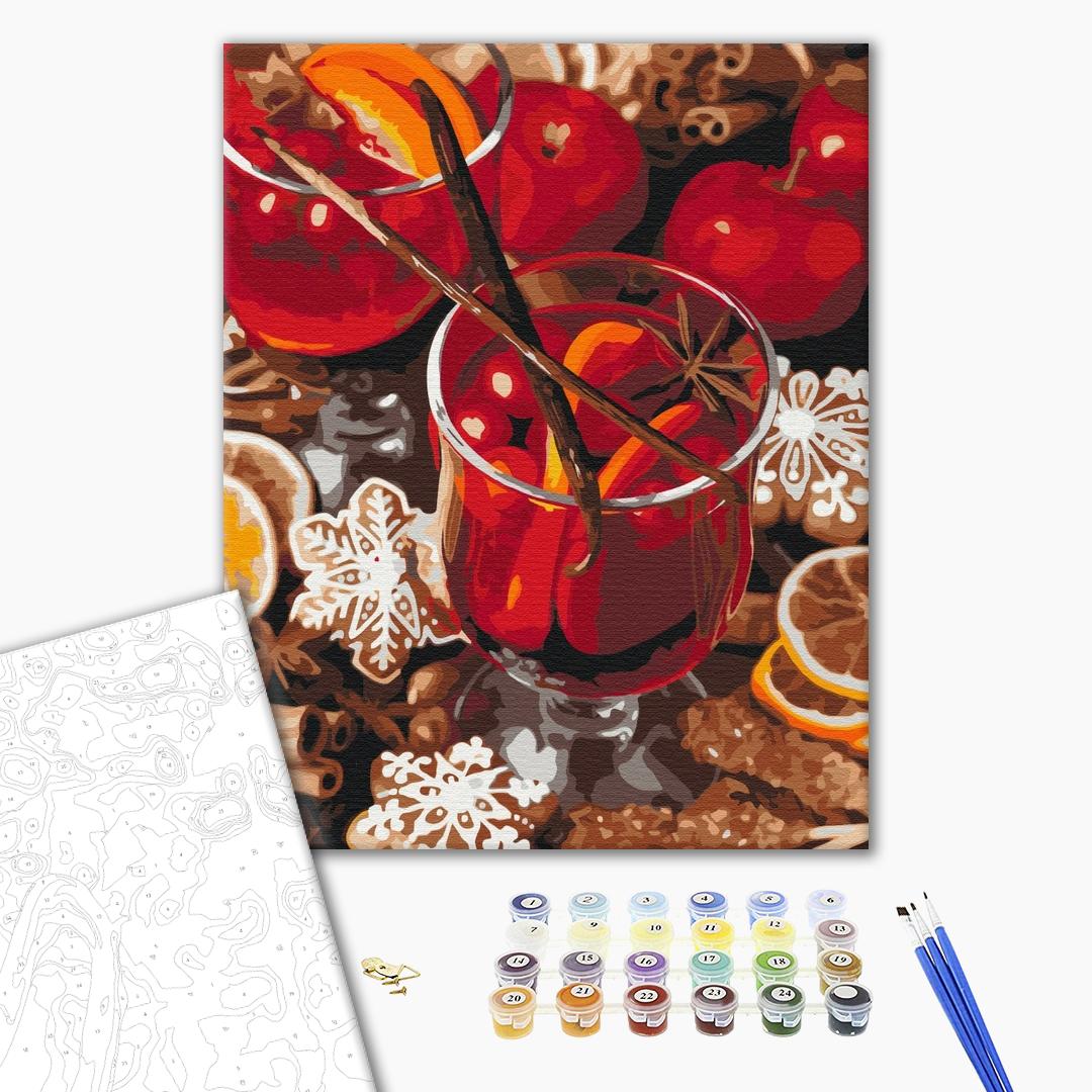 Painting by numbers Spicy mulled wine (BS52736)