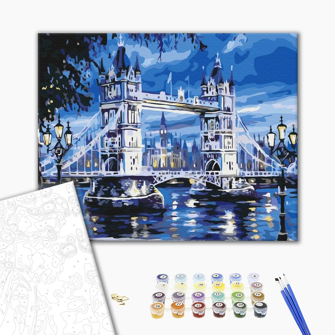 Painting by numbers Tower Bridge (BS7336)