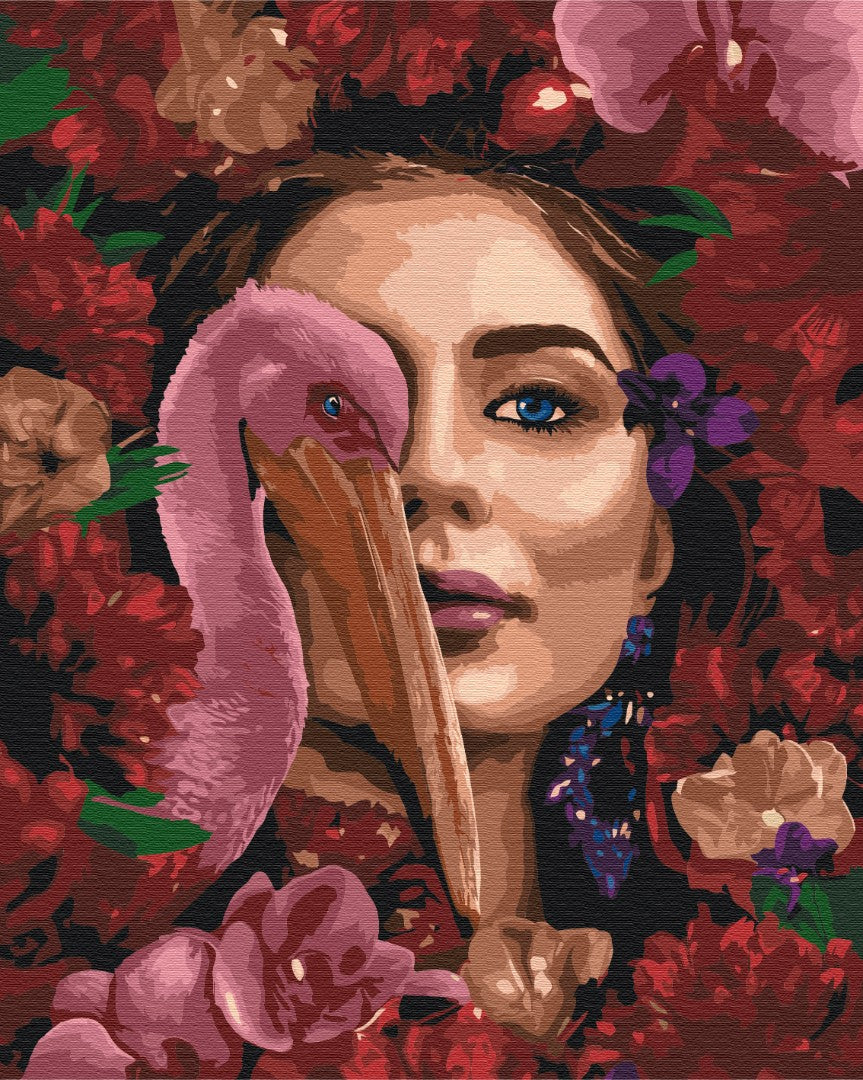 Painting by numbers Jungle Gaze (BS52712)