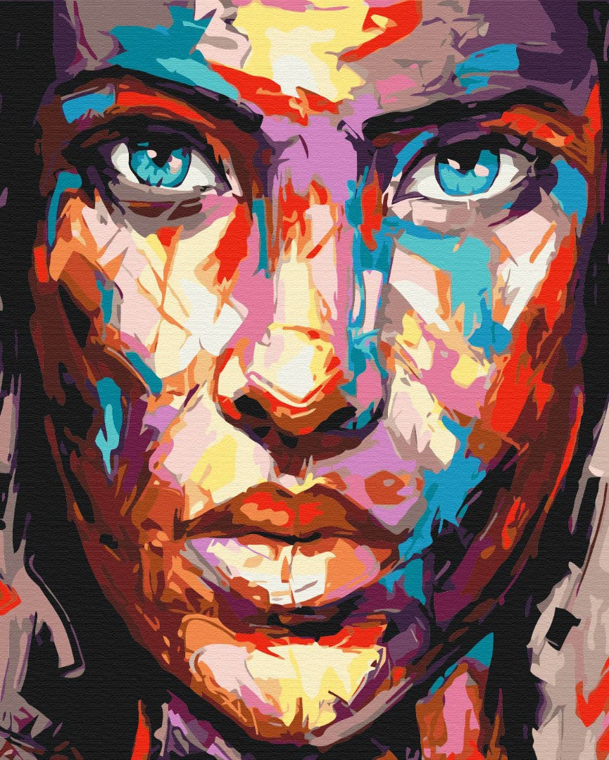 Painting by numbers Portrait in paints (BS32218)