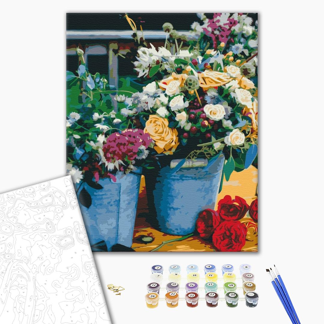 Painting by numbers The florist's joy (BS52442)