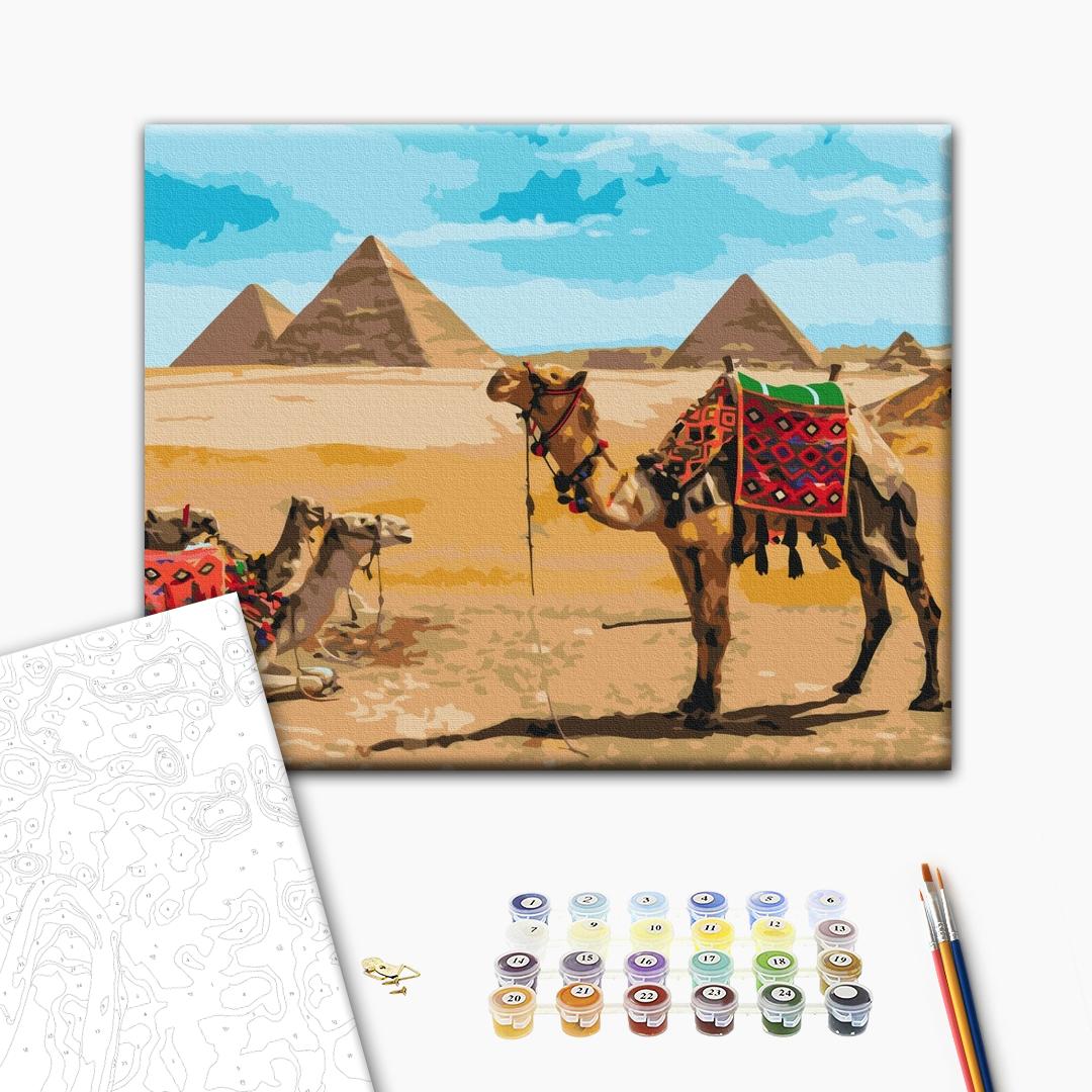 Painting by numbers Egyptian flavor (BS52718)