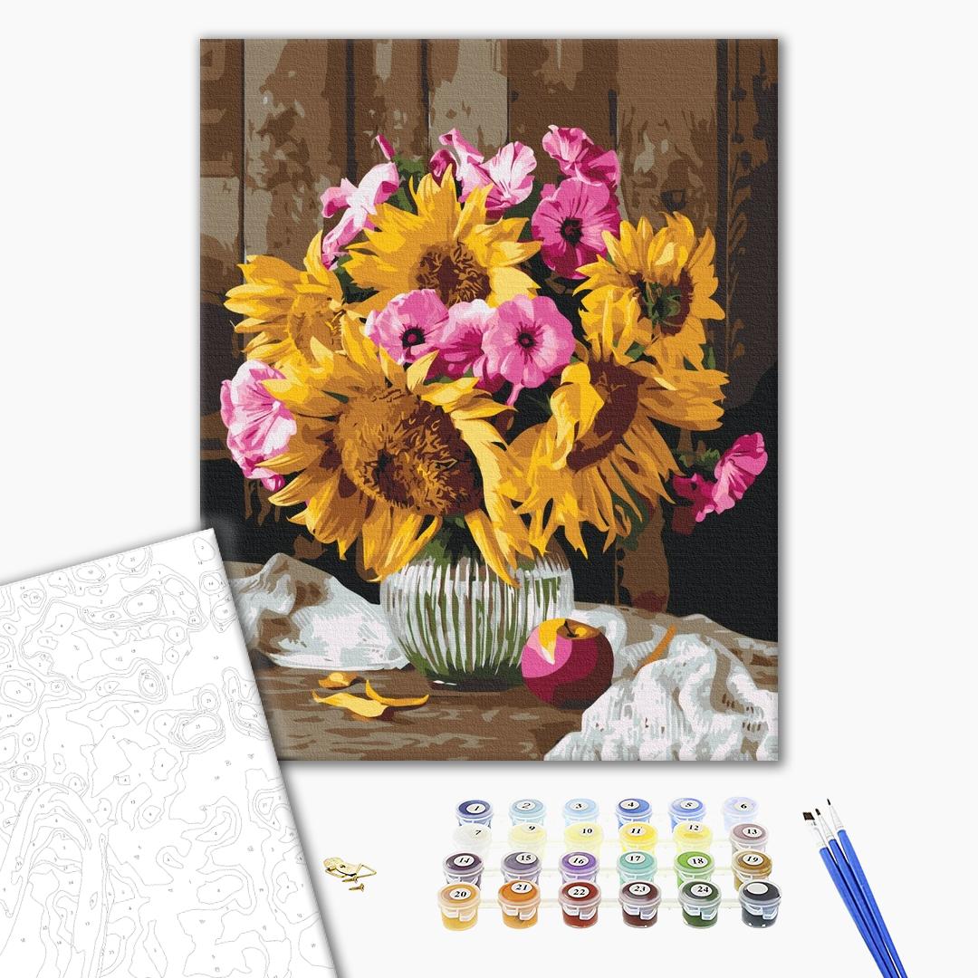 Painting by numbers Country bouquet (BS52735)