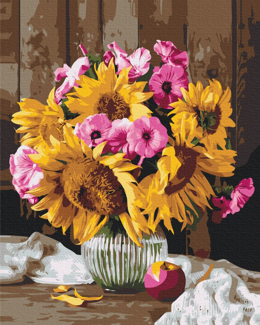 Painting by numbers Country bouquet (BS52735)