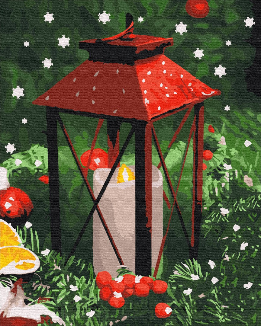 Painting by numbers Light of new year's eve (BS52752)