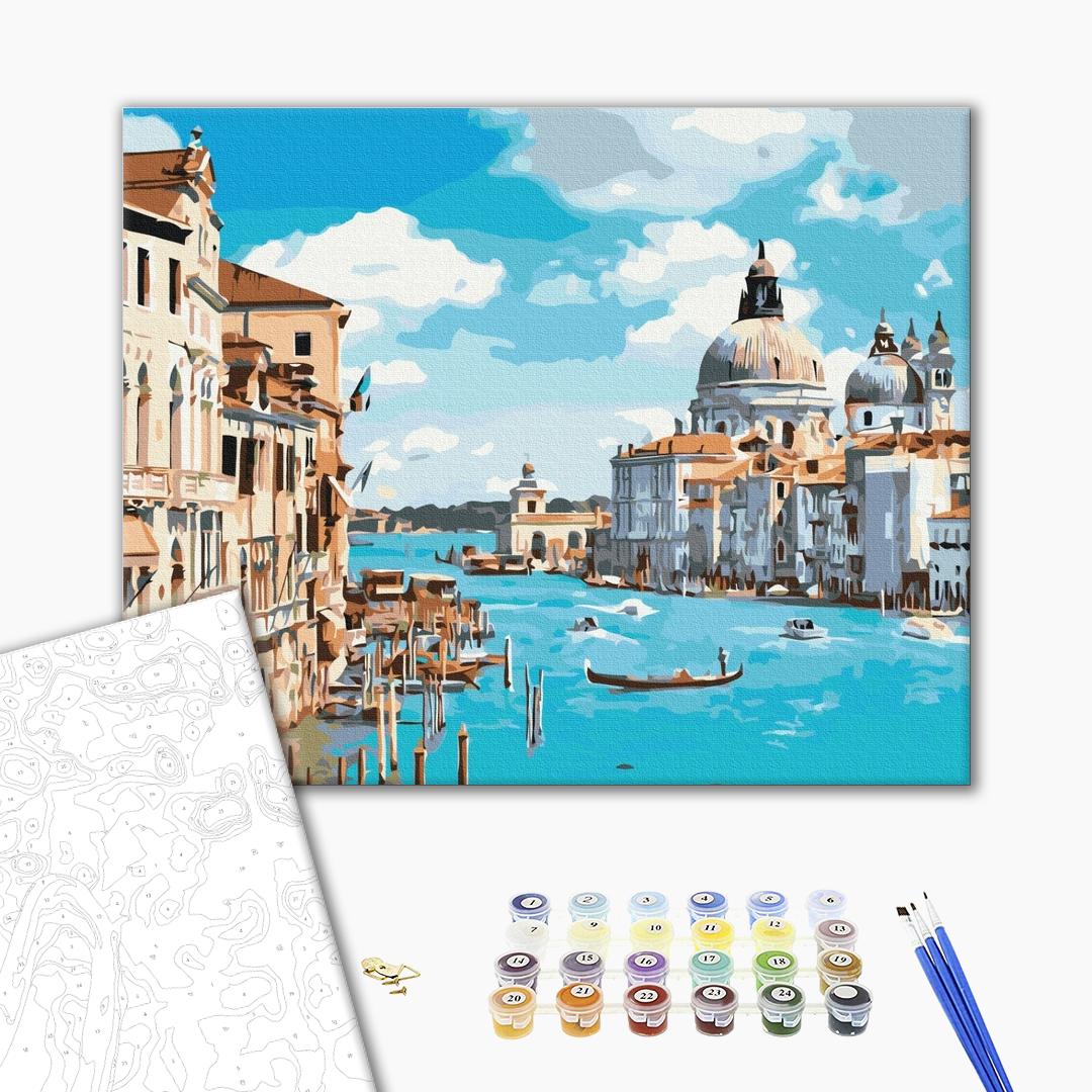 Painting by numbers A walk through Venice (BS52801)