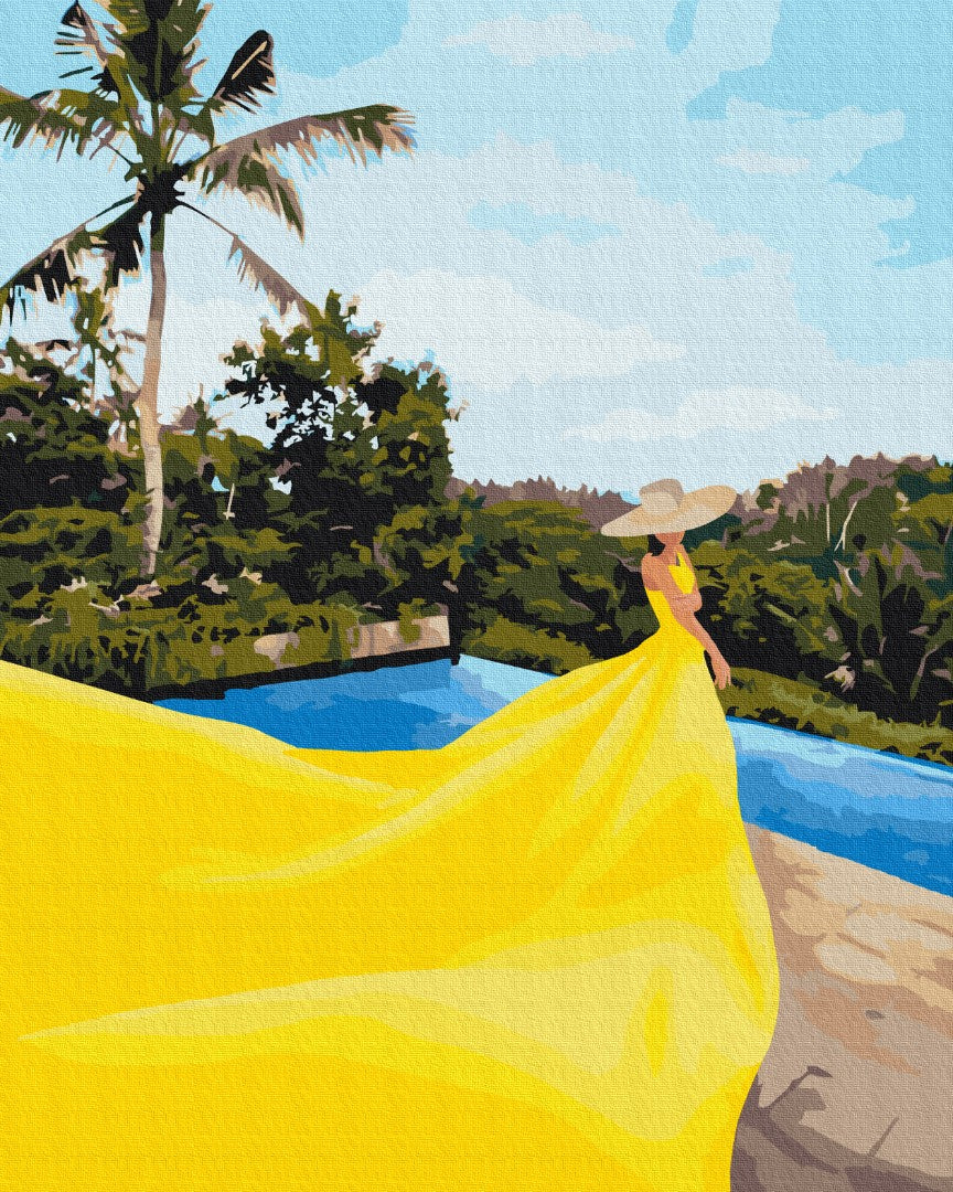 Painting by numbers Dreamy vacation (BS52890)