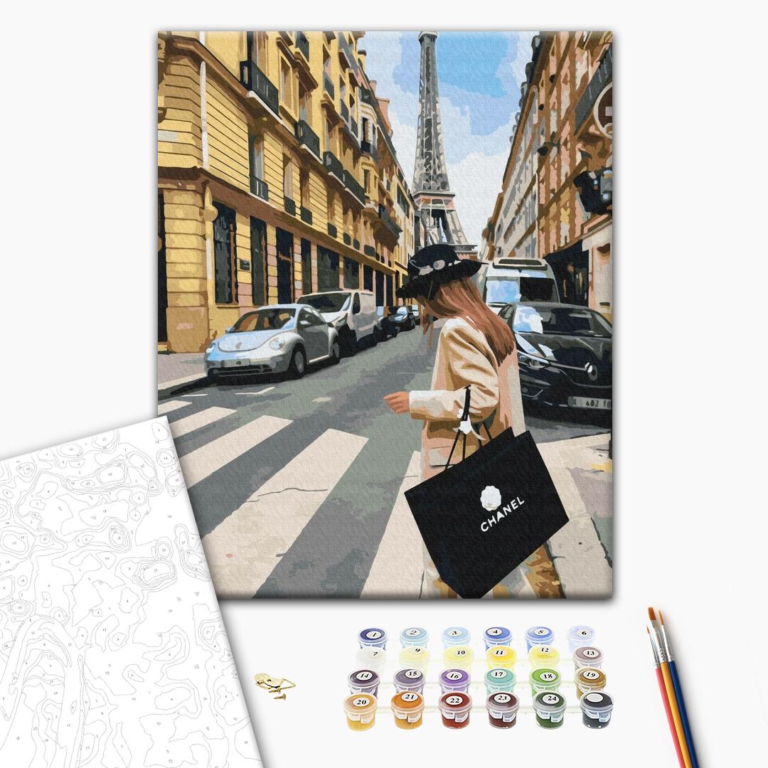 Painting by numbers Paris Fashion Week © Tany Moko (BS52887)