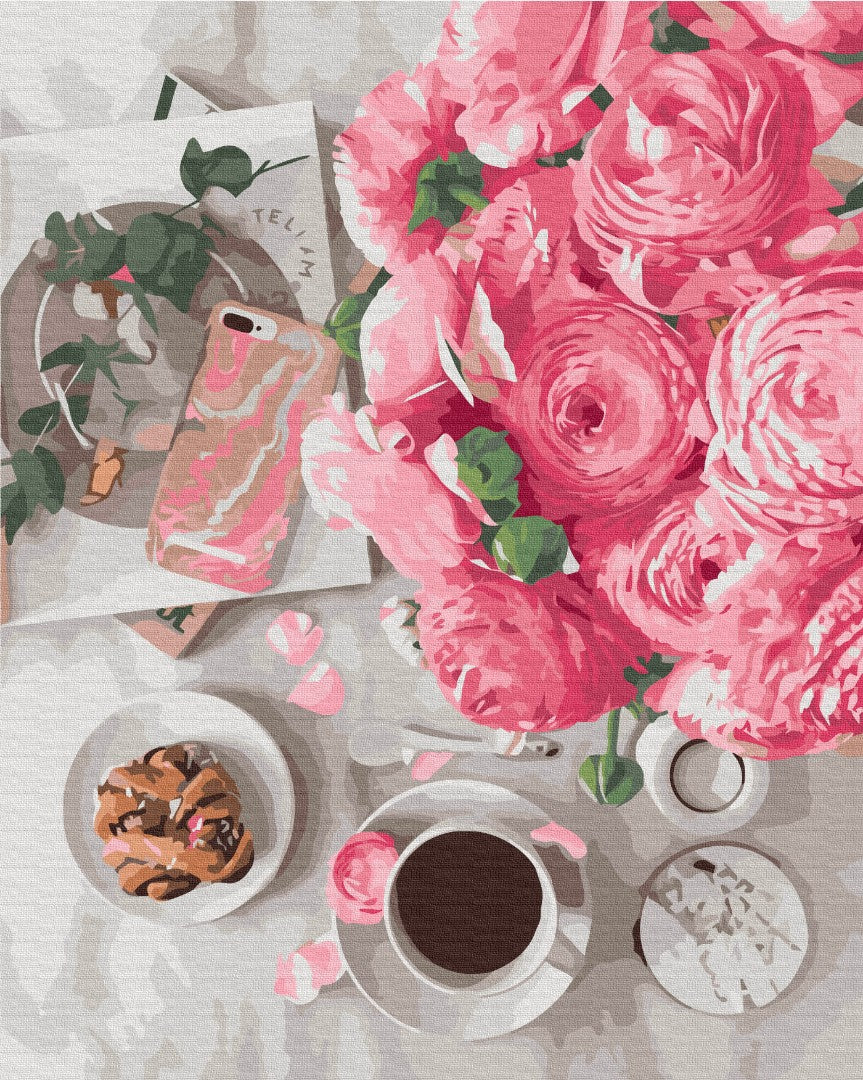 Painting by numbers Modern still life ©miss_maleficient_ (BS53037)