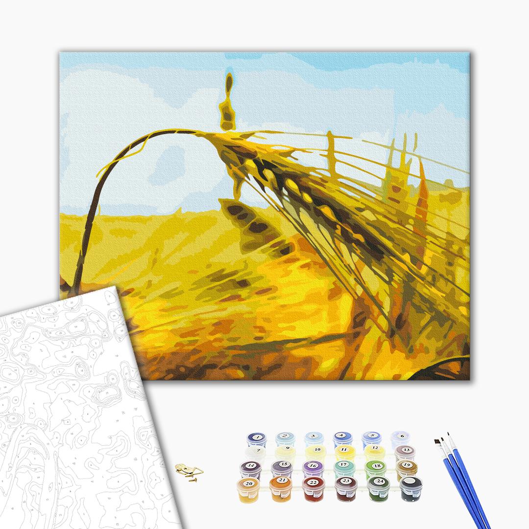 Painting by numbers Rye ear (BS6633)