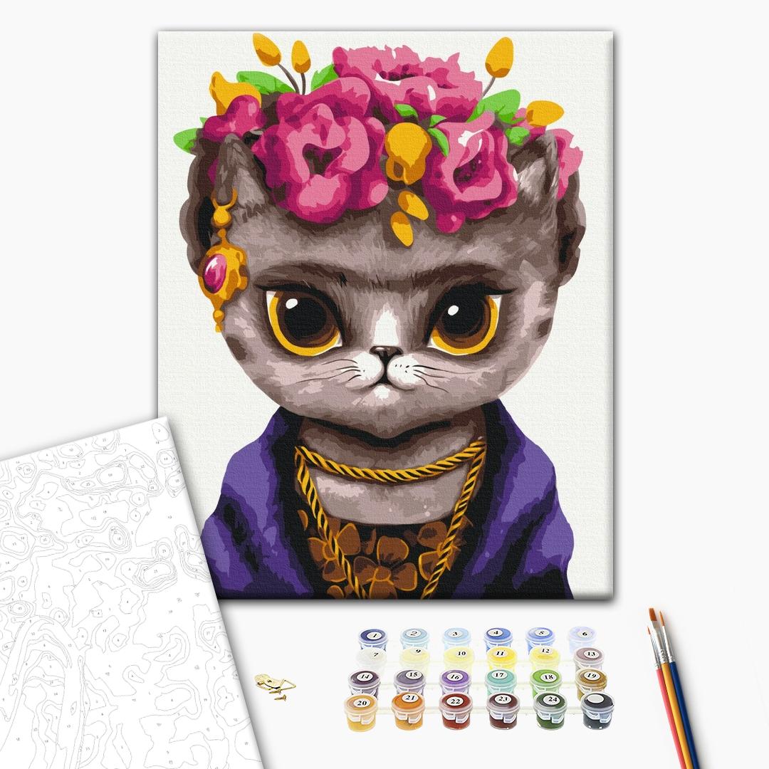 Painting by numbers Kitty Frieda © Marianna Pashchuk (BS53119)