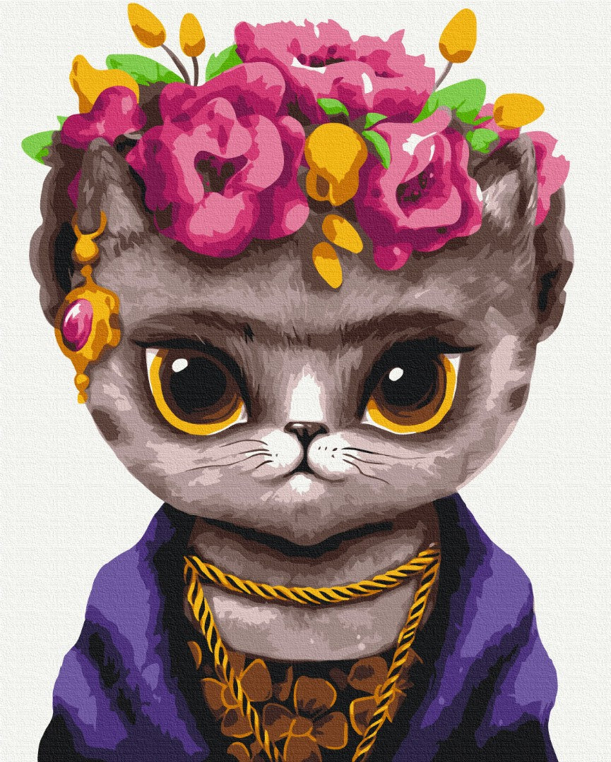 Painting by numbers Kitty Frieda © Marianna Pashchuk (BS53119)