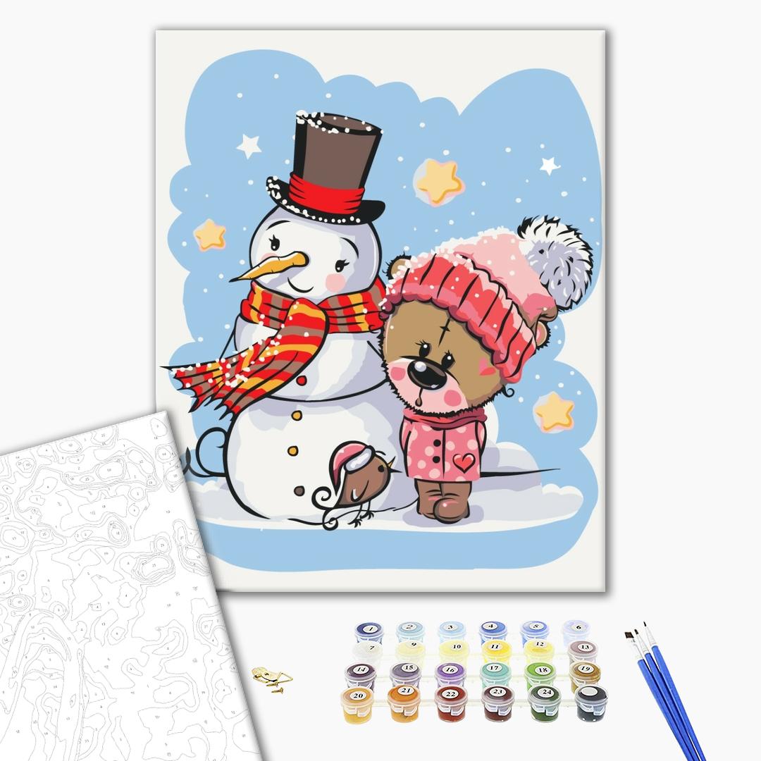 Painting by numbers Holiday friends (KBS0078)
