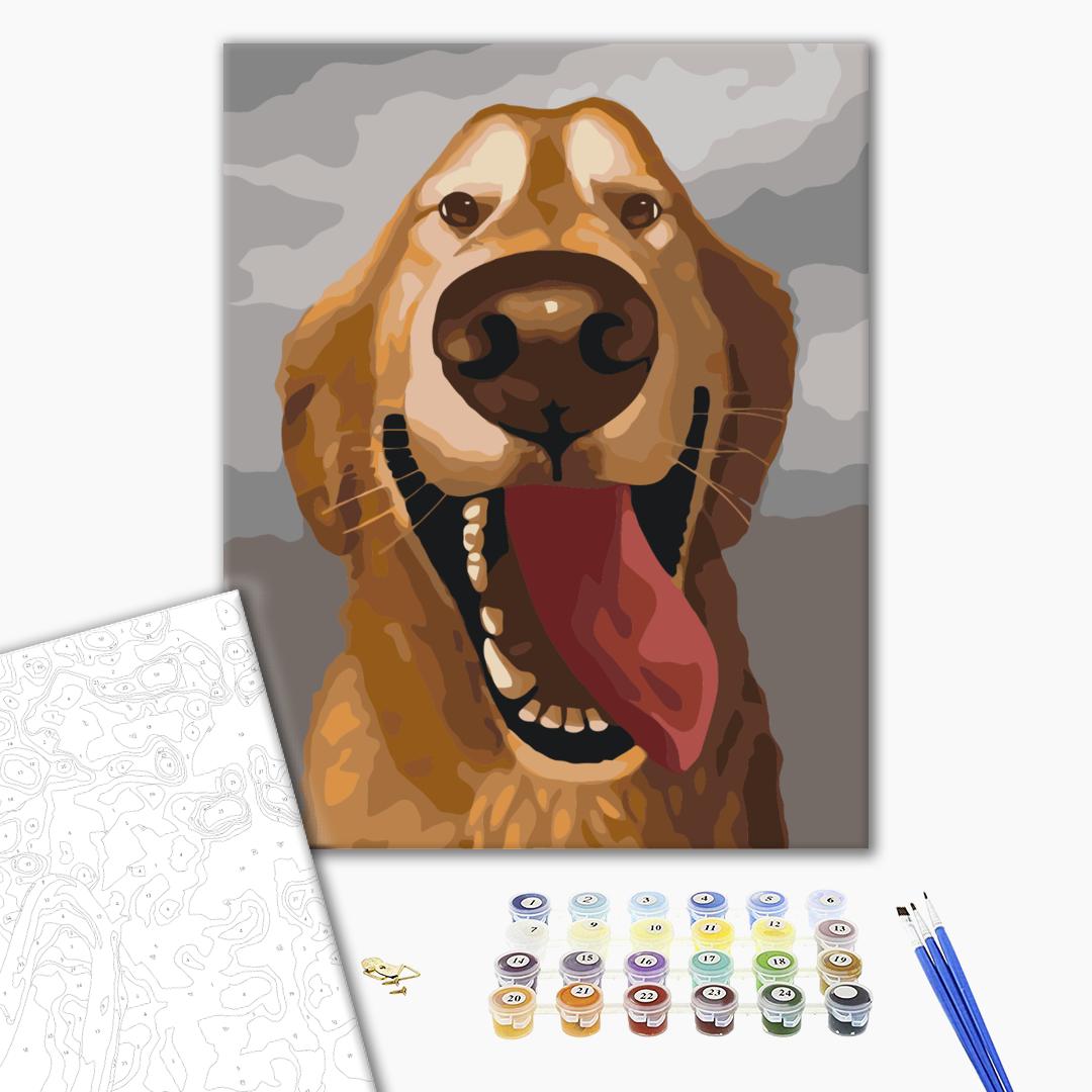 Painting by numbers Happy friend (BS41103)