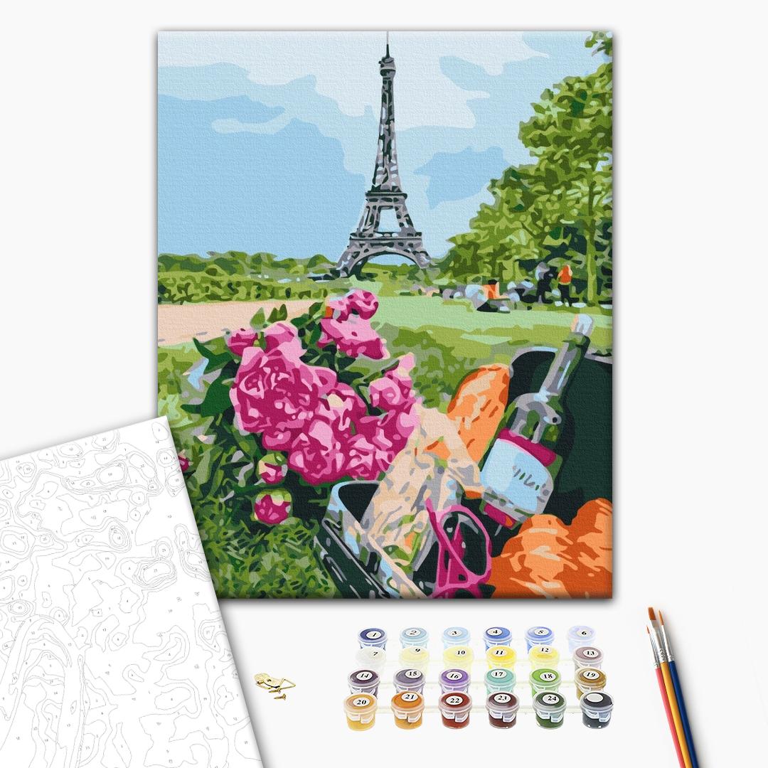 Painting by numbers Picnic on the Champs Elysees (BS51635)