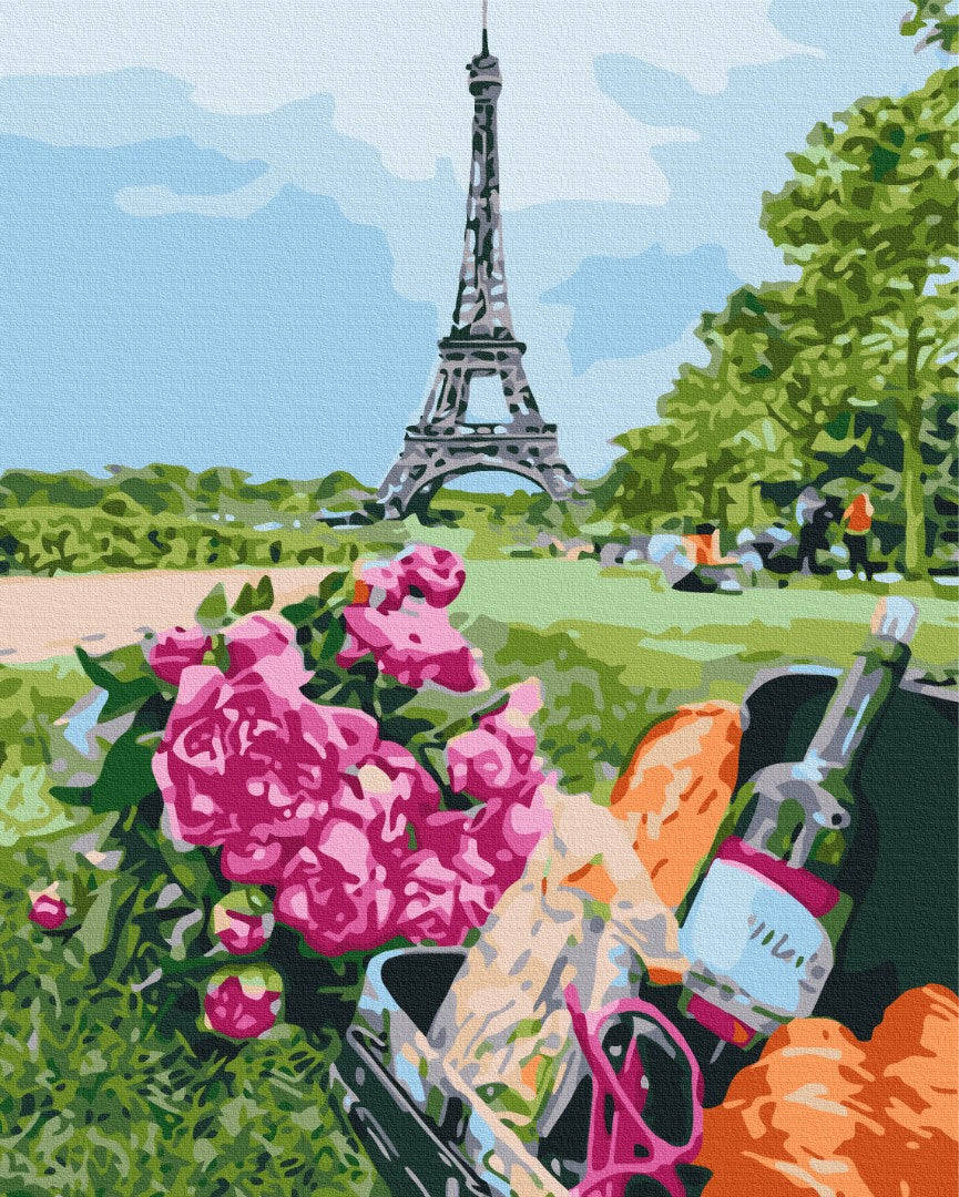 Painting by numbers Picnic on the Champs Elysees (BS51635)