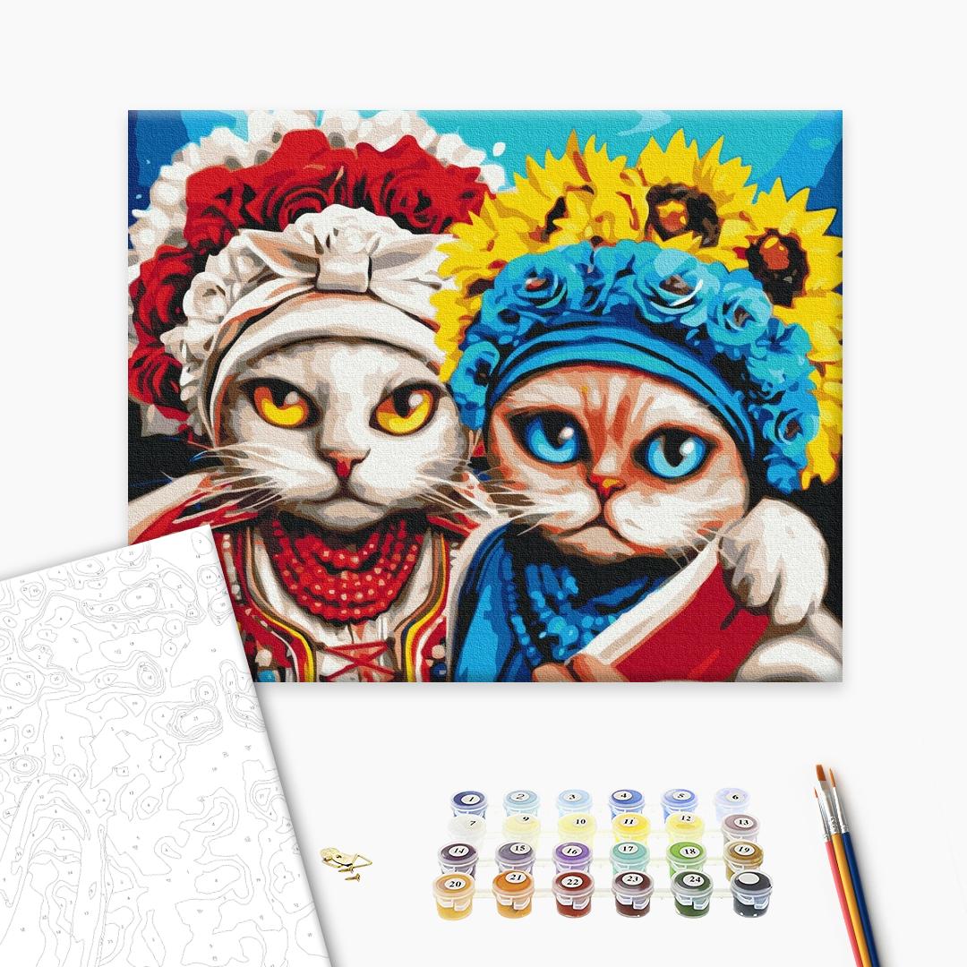 Painting by numbers Support paw © Marianna Pashchuk (BS53224)