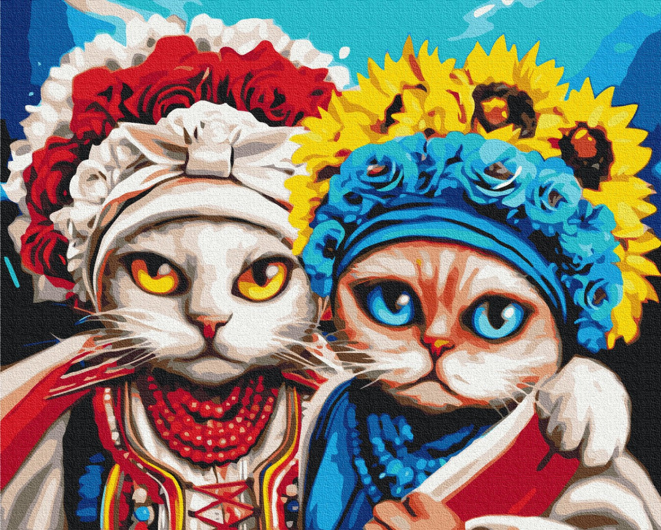 Painting by numbers Support paw © Marianna Pashchuk (BS53224)