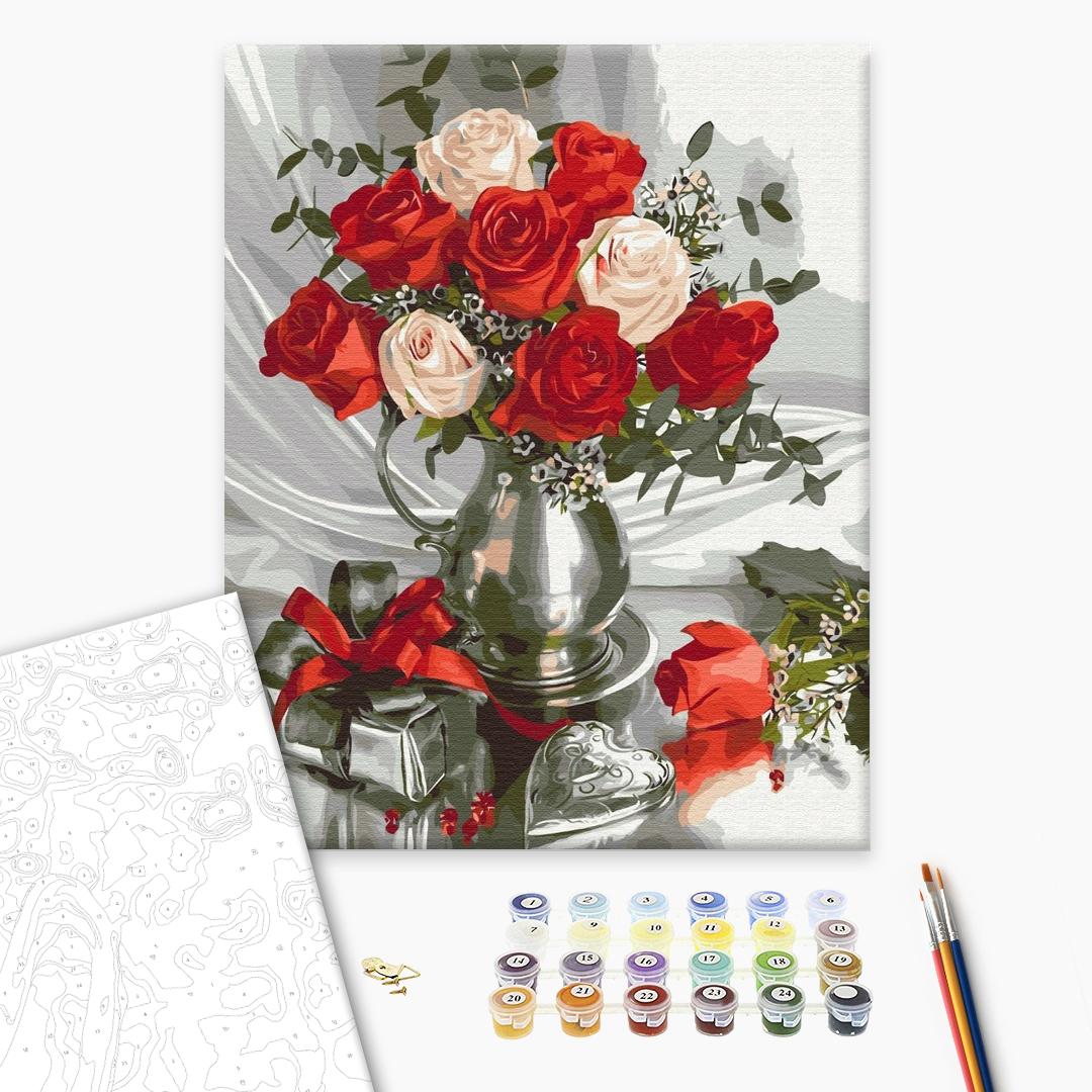 Painting by numbers Gifted roses (BS51914)