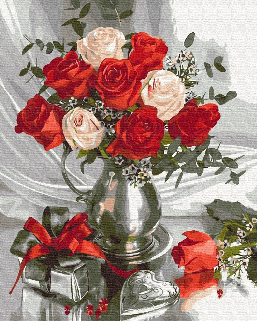 Painting by numbers Gifted roses (BS51914)