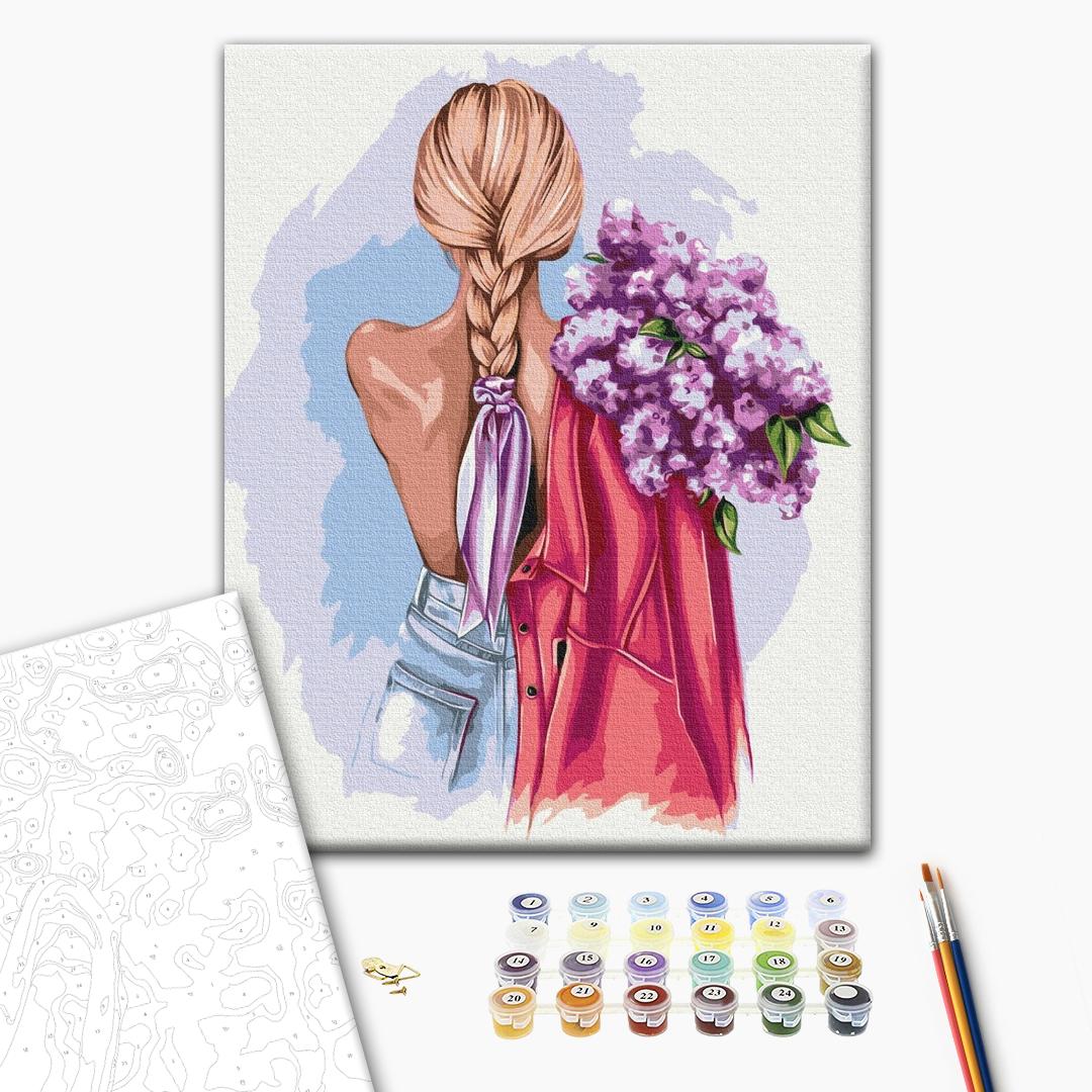Painting by numbers A delicate bouquet ©Nataliya Zvonareva (BS53281)