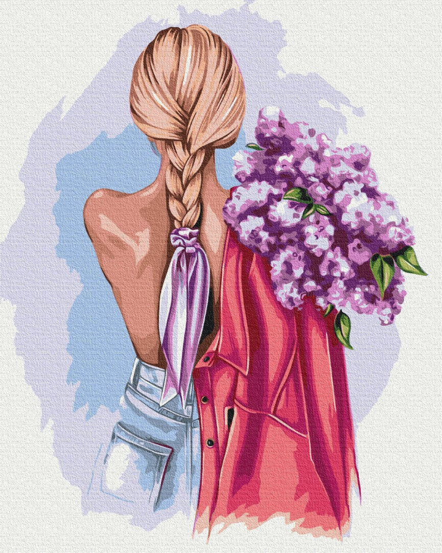 Painting by numbers A delicate bouquet ©Nataliya Zvonareva (BS53281)