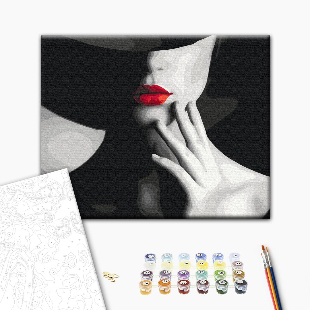 Painting by numbers The colors of temptation (RBS51818)