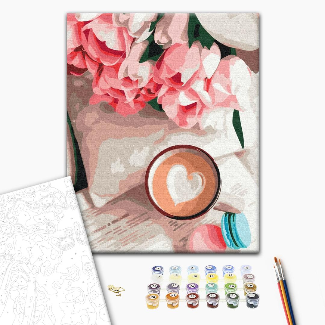 Painting by numbers Cocoa for a loved (RBS51325)