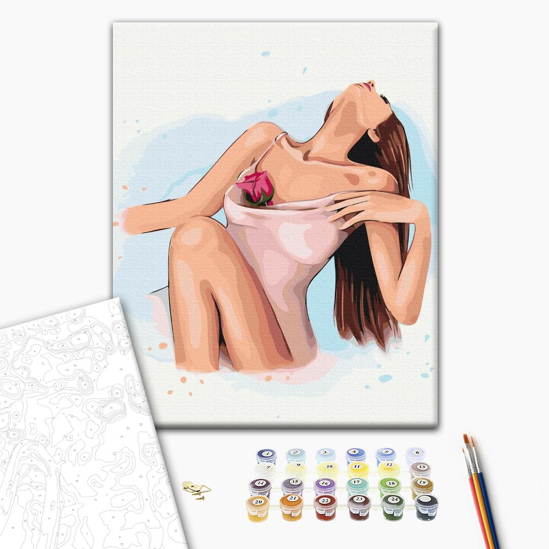 Painting by numbers Gentle touch © Alla Berezovska (BS53456)
