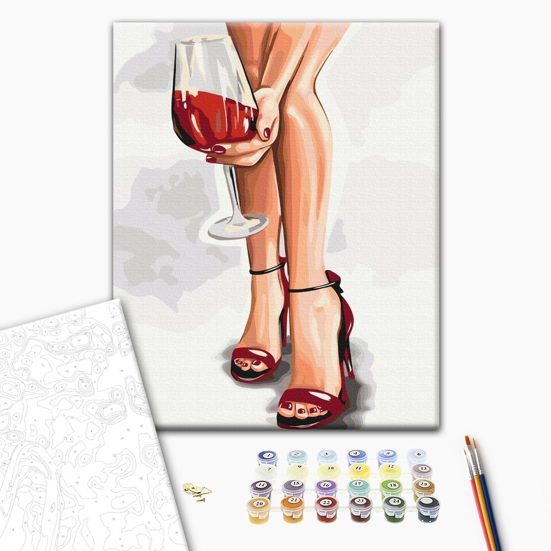 Painting by numbers Graceful glass ©Alla Berezovska (BS53449)