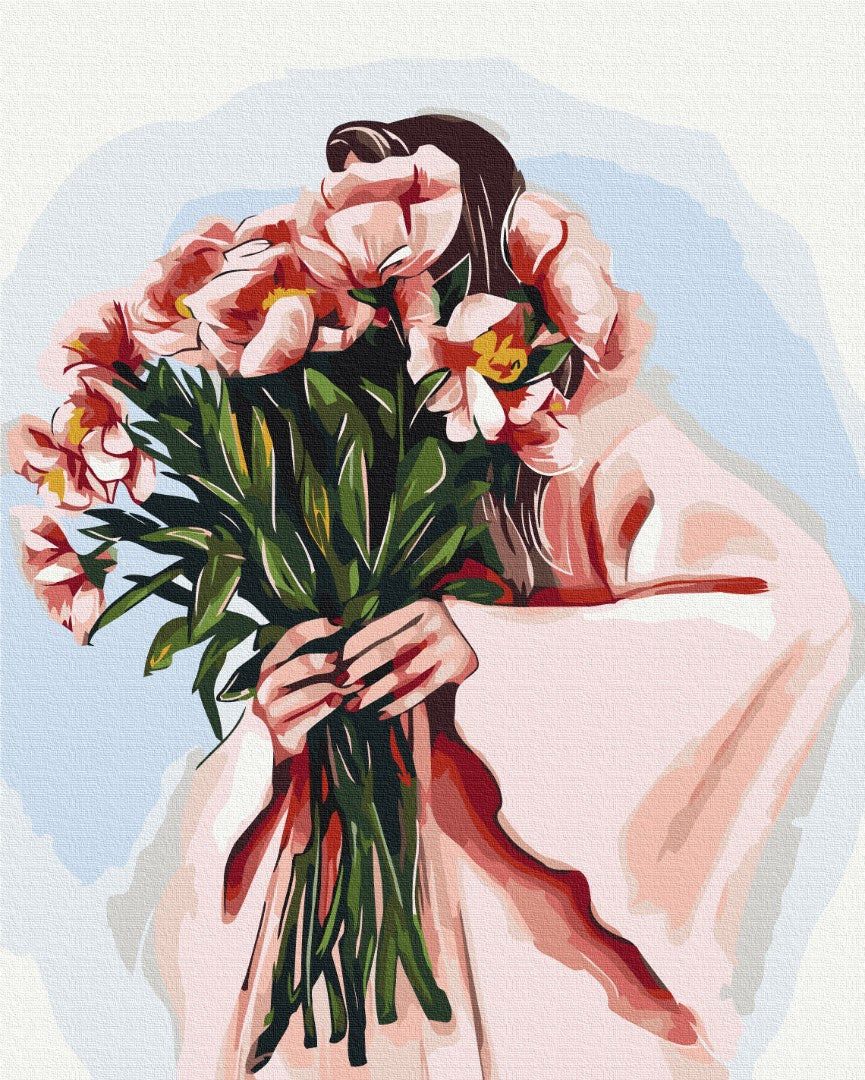 Painting by numbers Spring look ©Alla Berezovska (BS53448)