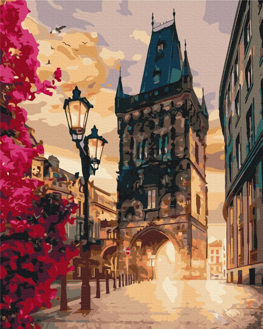 Painting by numbers Prague (BS44286)