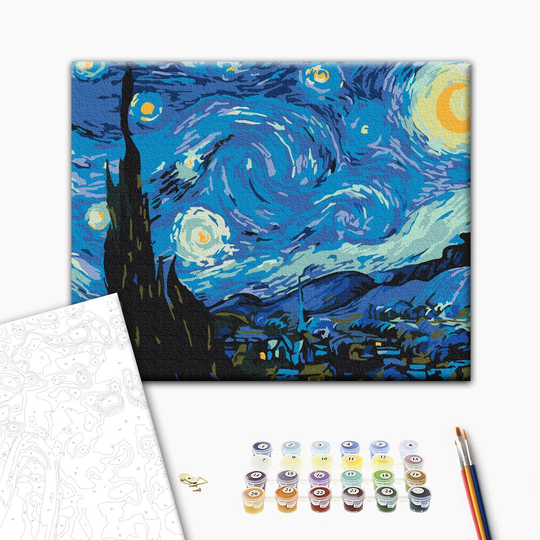 Painting by numbers The Starry Night (RBS4756)