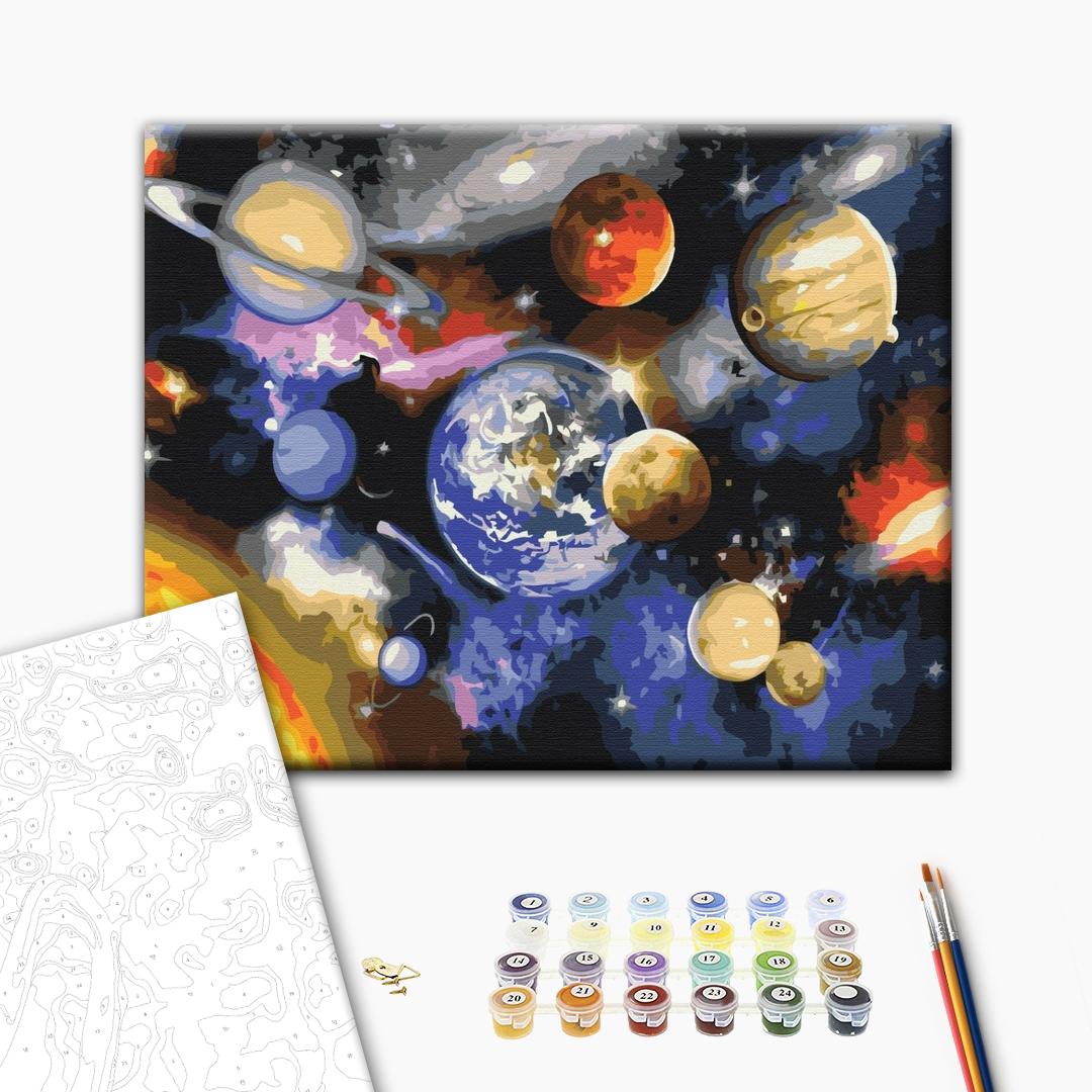 Painting by numbers Parade of planets (RBS22268)