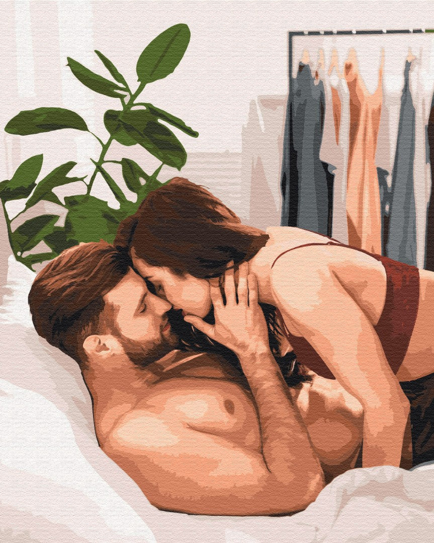Painting by numbers Сozy hugs (BS51740)