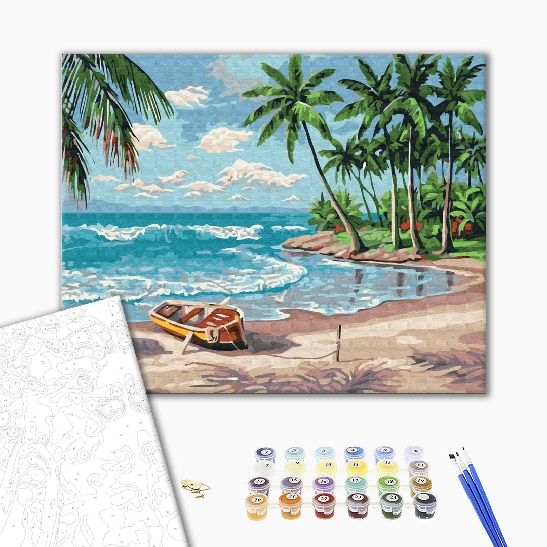 Painting by numbers Ocean coast (BS267)