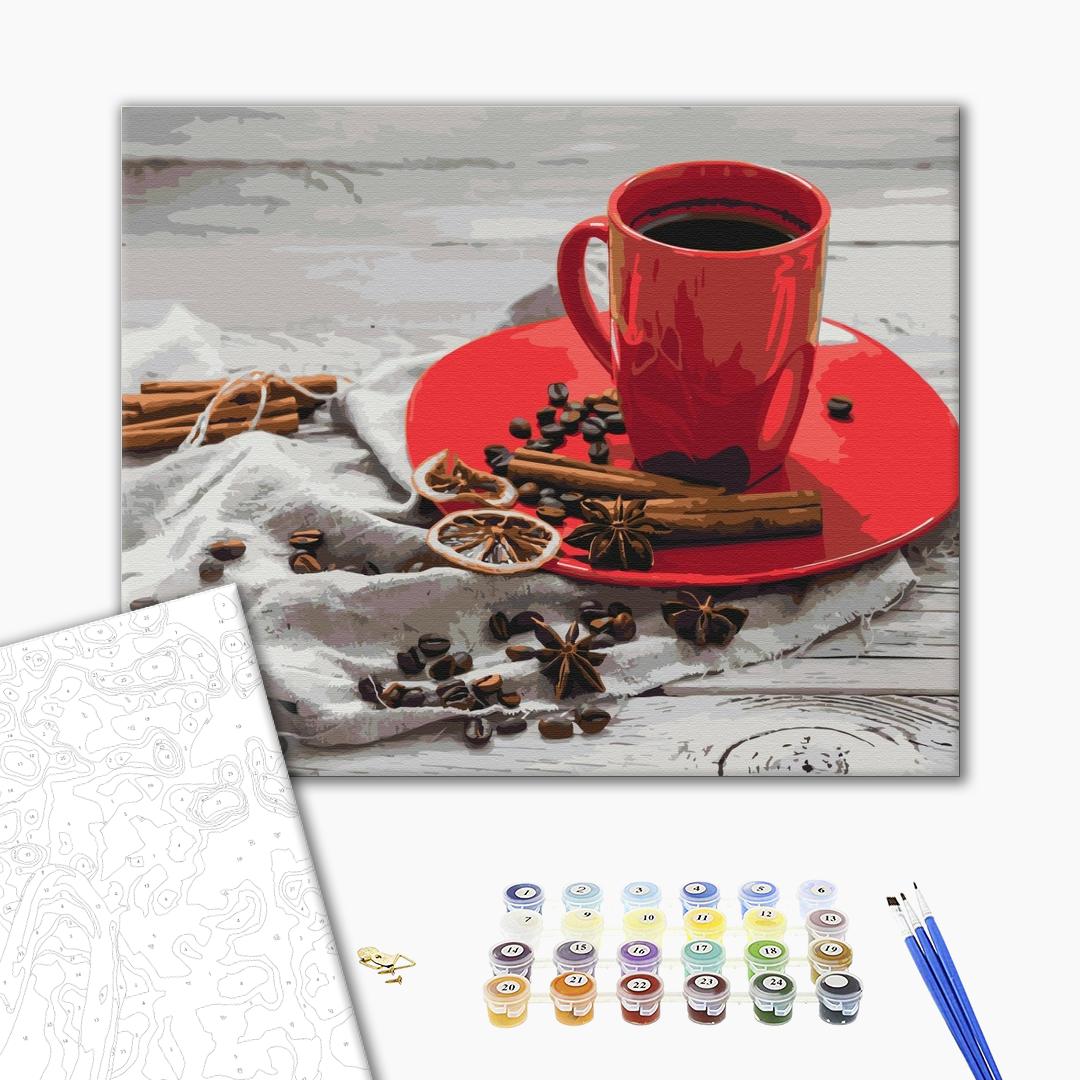 Painting by numbers Coffee with cardamom (BS52591)