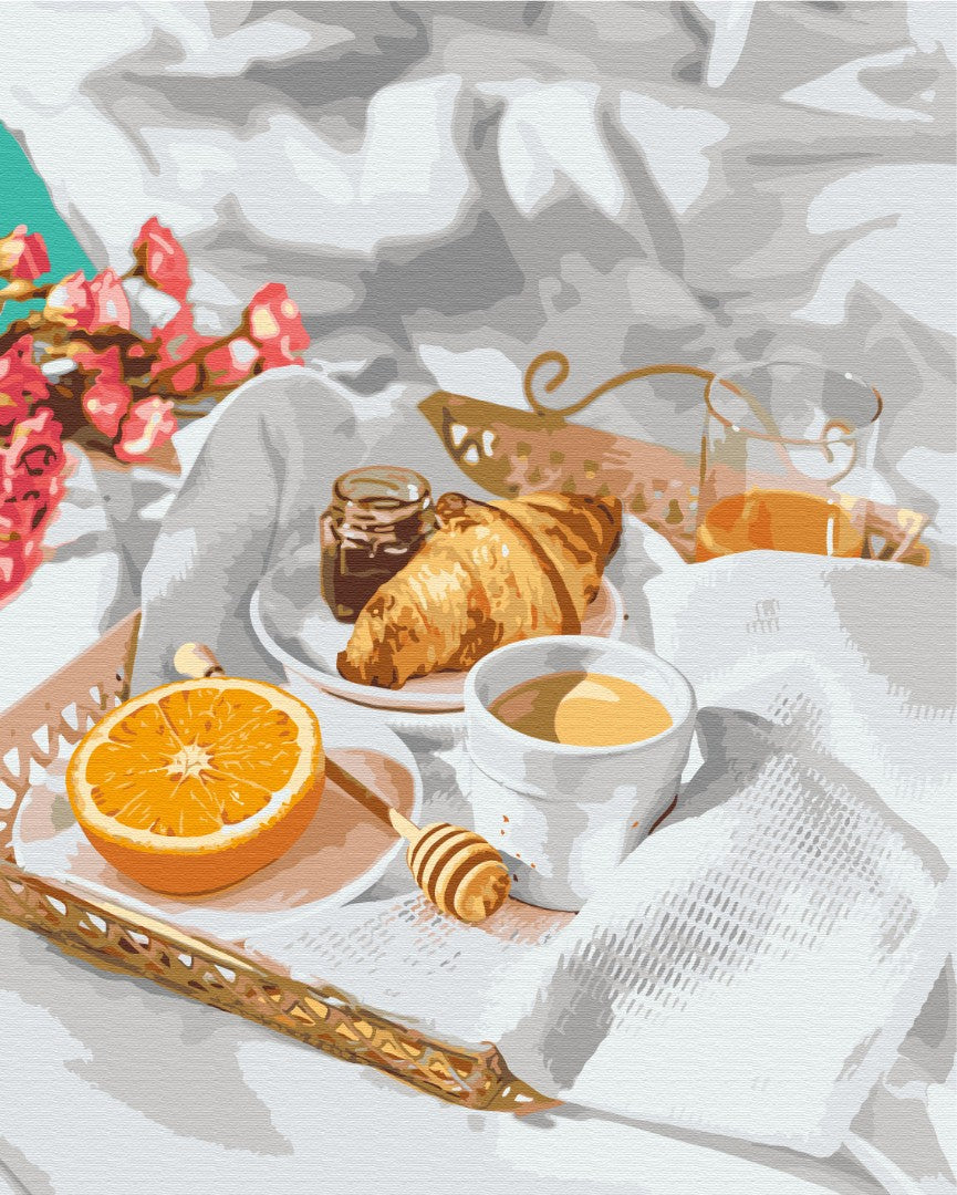 Painting by numbers Citrus snack (BS52594)