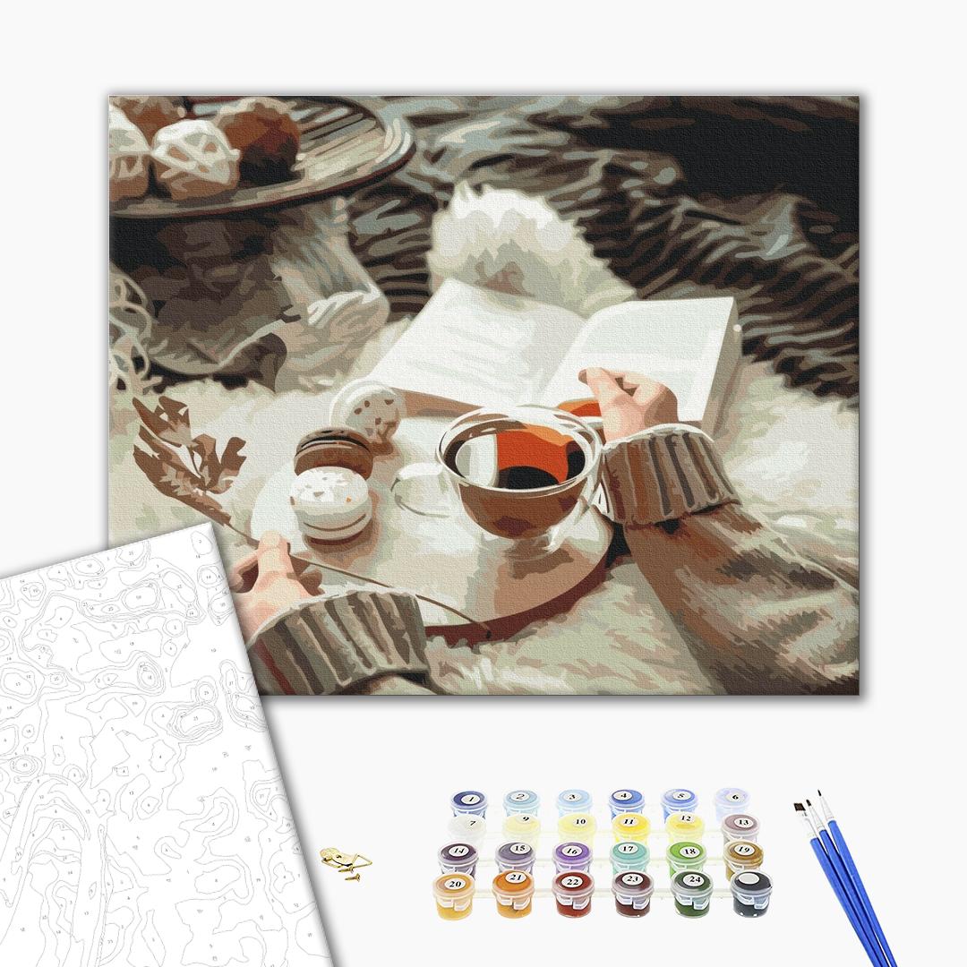 Painting by numbers Cozy tea party (BS52642)