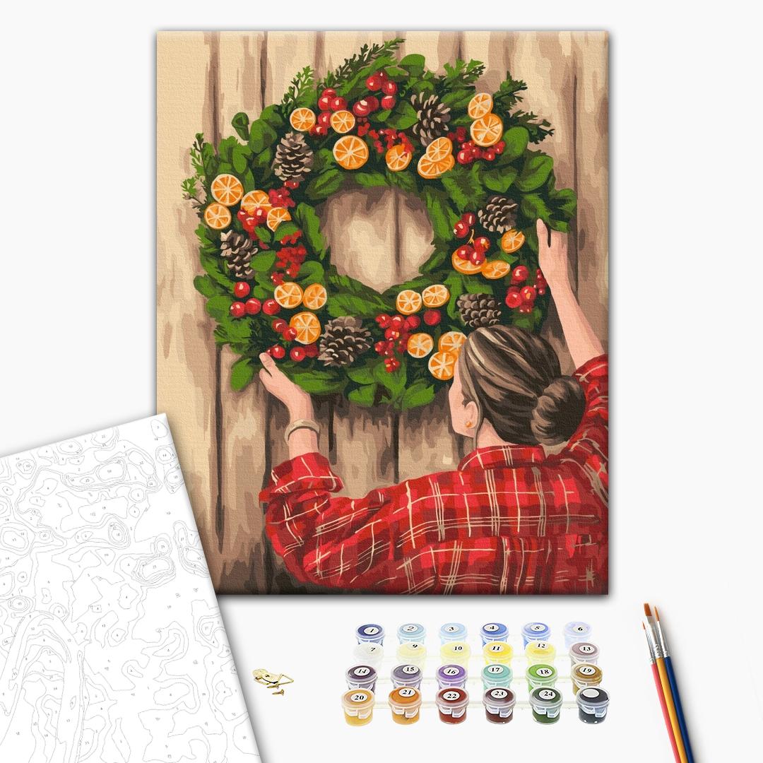Painting by numbers Festive decor (BS52806)