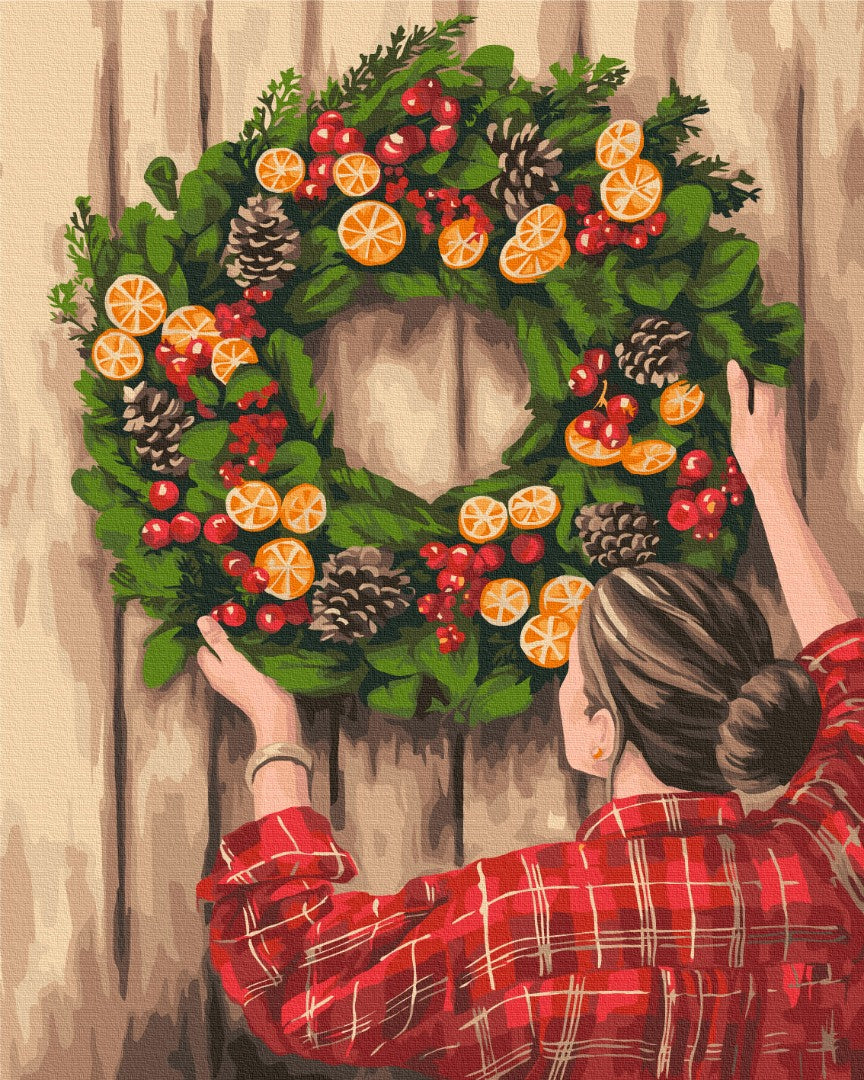 Painting by numbers Festive decor (BS52806)