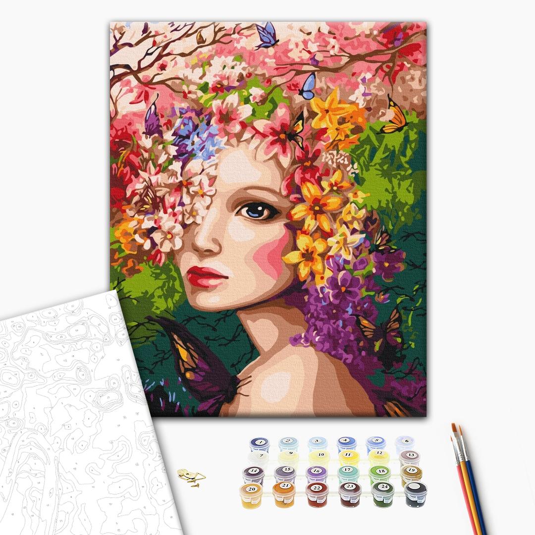 Painting by numbers Spring nymph (BS31965)