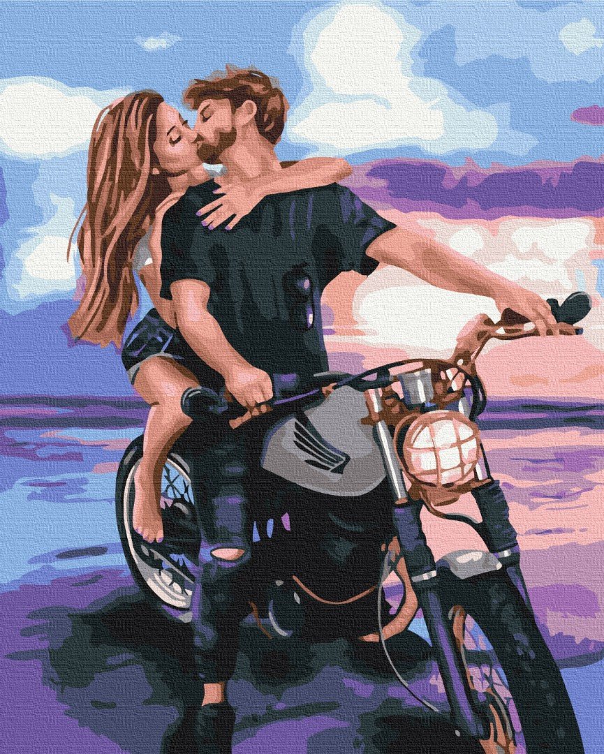 Painting by numbers The adrenaline of love (BS38148)
