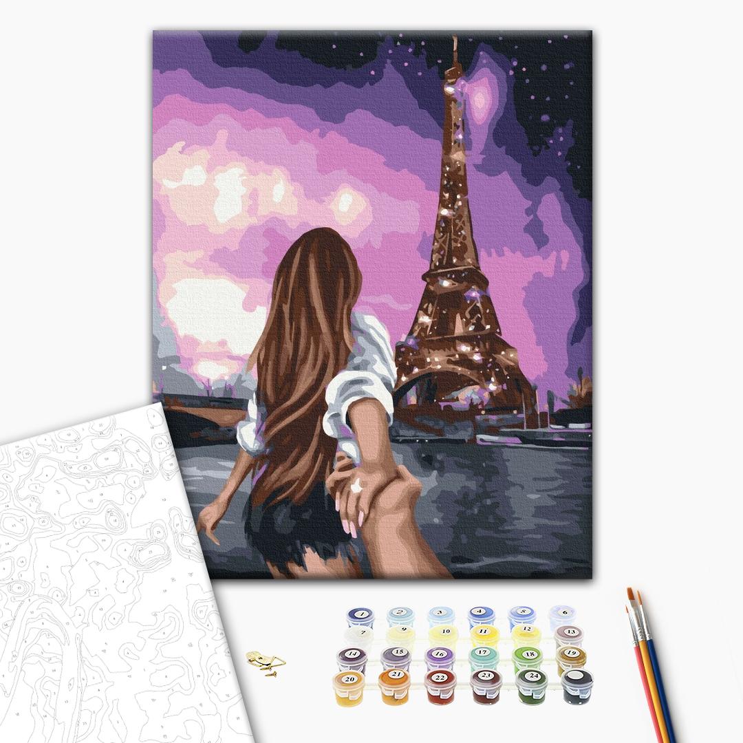 Painting by numbers Say Paris "Yes!" (BS38344)