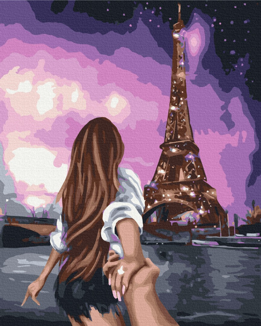 Painting by numbers Say Paris "Yes!" (BS38344)