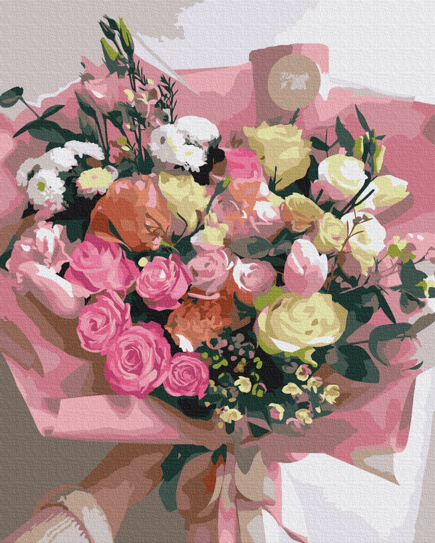 Painting by numbers Bouquet for the most expensive (BS37529)