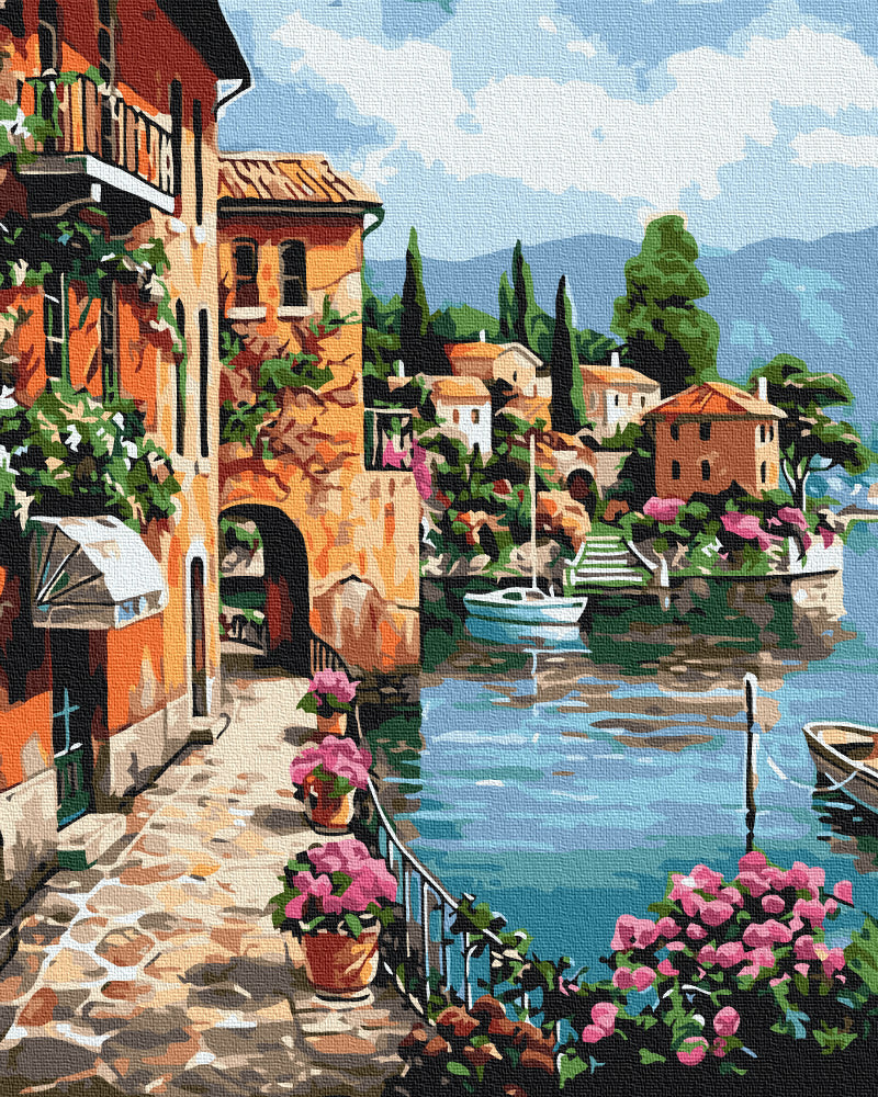 Painting by numbers Under the sun Positano (BS52850)